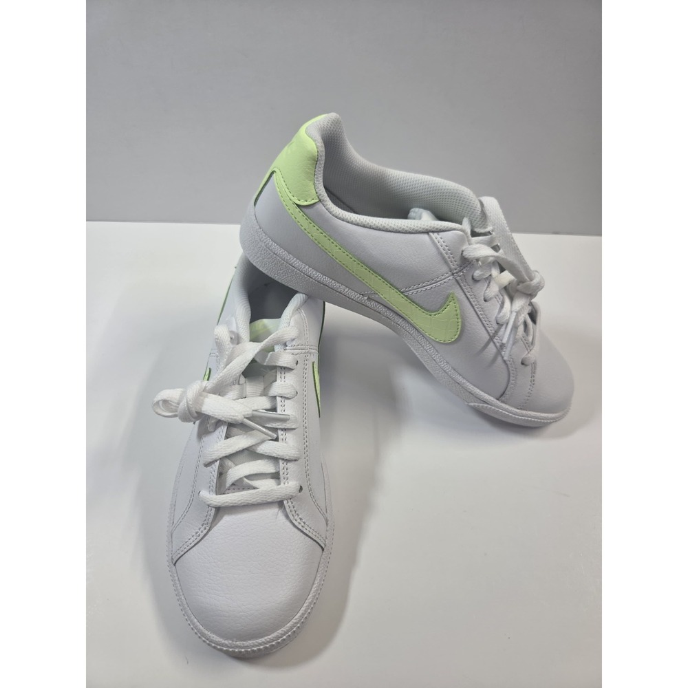 Nike Court Royal Women's Training Shoes Size 7 White Barely Volt 749867-121